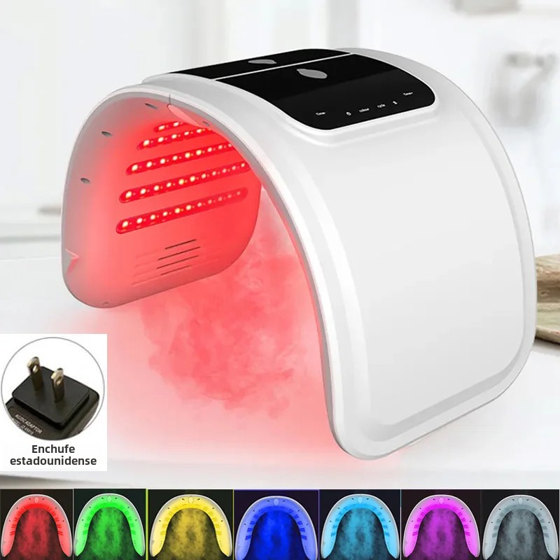 Máscara De Luz LED Para El Rostro 7 En 1 Dispositivo De SPA Facial Rejuvenecimiento De La Piel Máquina De Belleza Corporal Para El Cuidado De La Piel Vilnason GP001