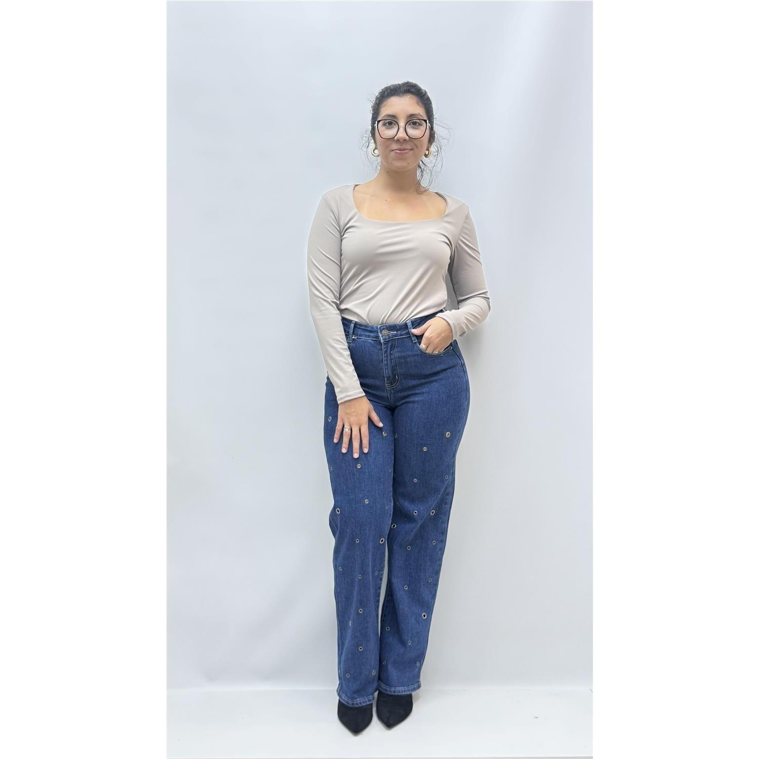 Pantalon Tachas Vaquero