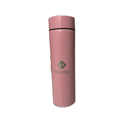Termo de acero inoxidable:Taza de Viaje,Termo Taza 500ML Travel Mug,Botella de agua inteligente deportiva con pantalla LED de temperatura,Termo termo para agua fría y caliente Thayba