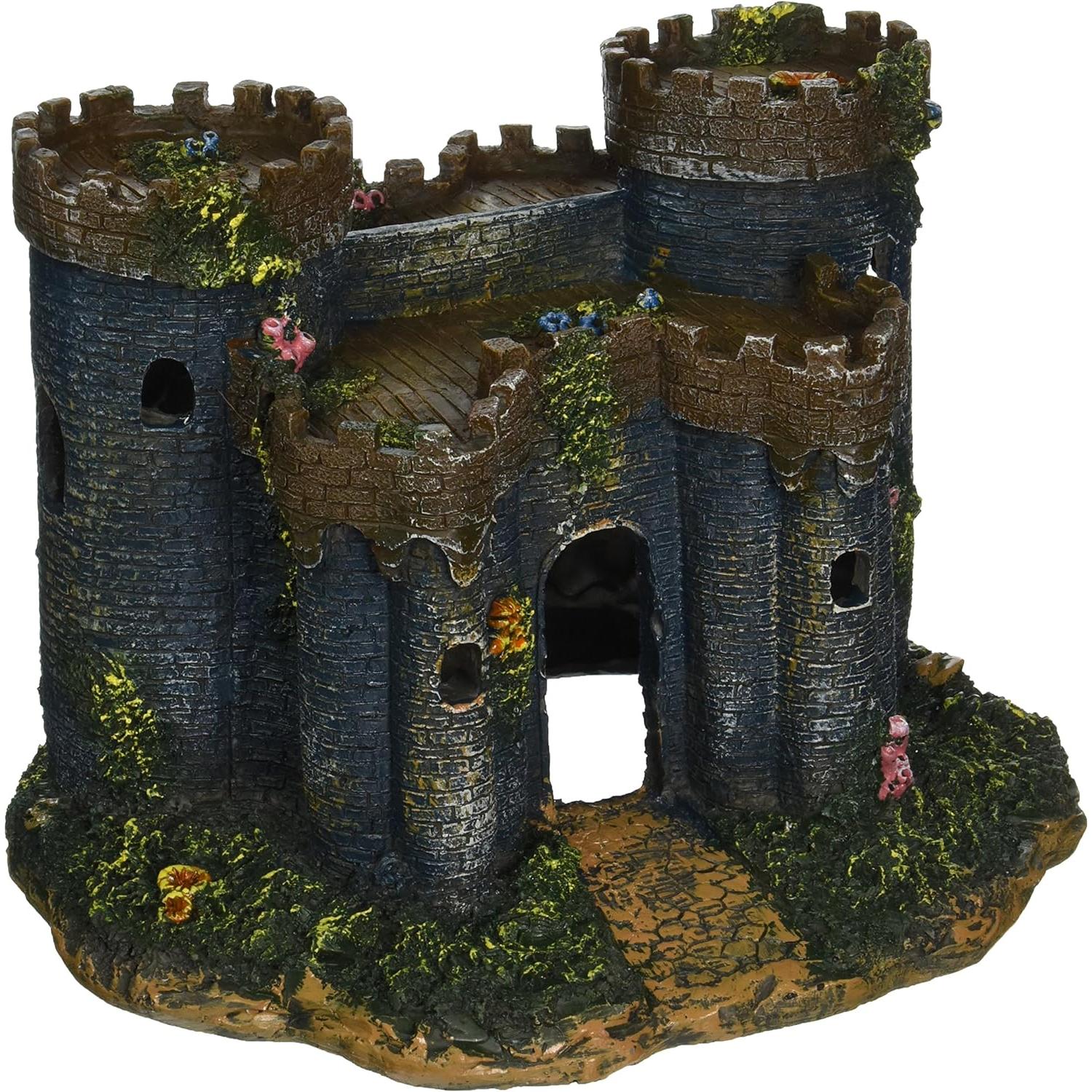 CASTILLO MEDIEVAL FRANCÉS PENN-PLAX PARA ACUARIOS