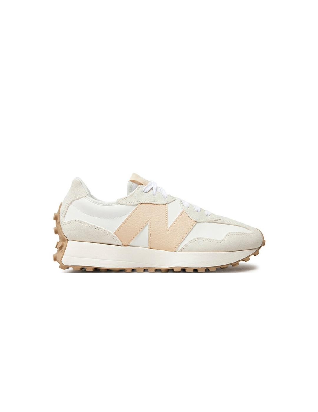 Zapatillas New Balance 327 Blancas y Beige