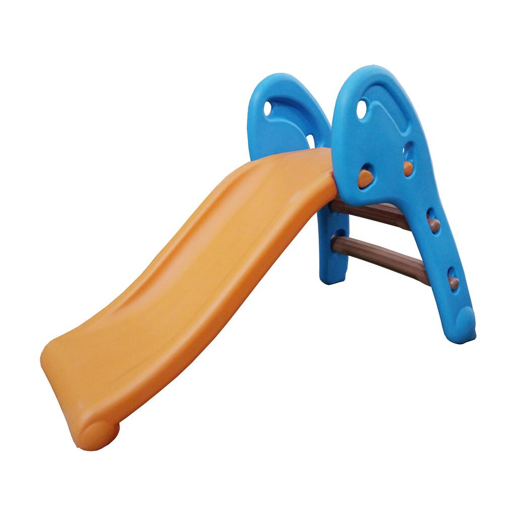 Tobogan Plegable 107x35x70 cm. Azul Parque y jardín JUGUETILANDIA
