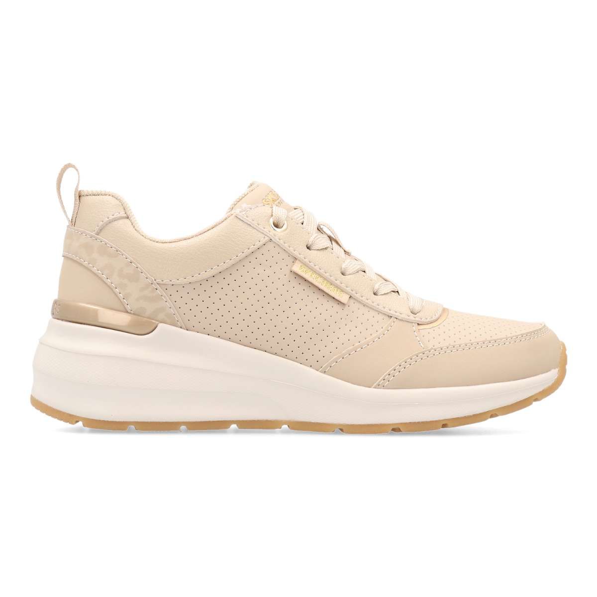 Skechers - Zapatillas casual Billion Subtle Spots para mujer con parte superior sintética perforada y plantilla Air Cooled Memory Foam®