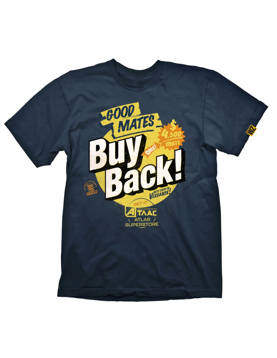 Camiseta Call of Duty Warzone ""Buy Back"" Azul Marino XL