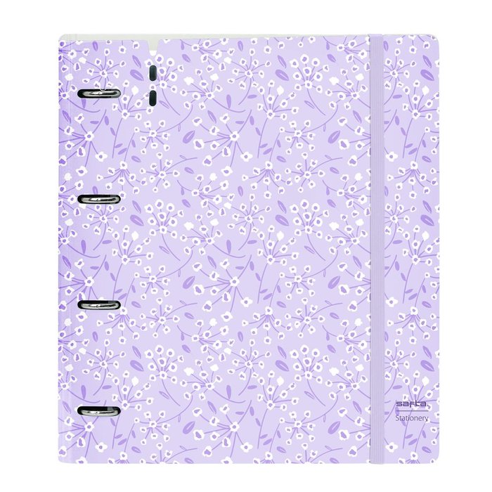 SAFTA  CARPEBLOC PP FOAM 4 ANI 35MM C/RECAMBIO LILA ESTAMPADO CARPEBLOC FOAM 4x27x32 Cms.