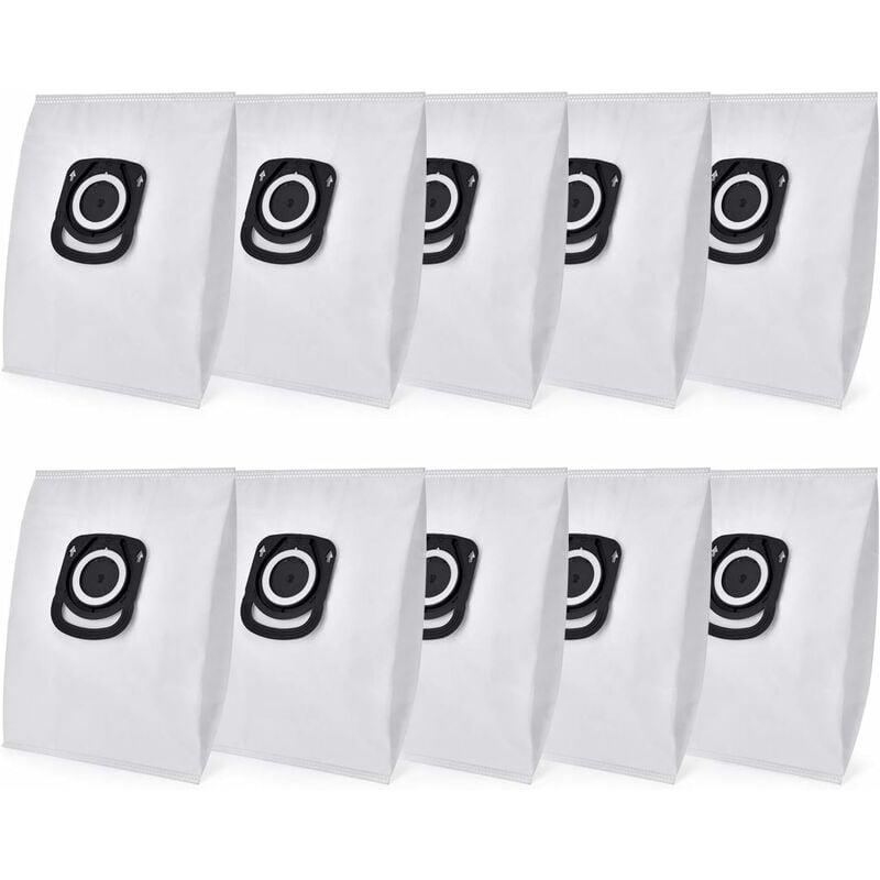 CA Pack de 10 bolsas para aspiradora - Para Rowenta Hygiene+ ZR200520, Para Rowenta Compact Power, X-Trem Power y Silence Force