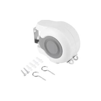 CA Tendedero retráctil, tendedero extensible para exterior, tendedero retráctil de doble pared para uso interior y exterior, 26 m (2 x 13 m)
