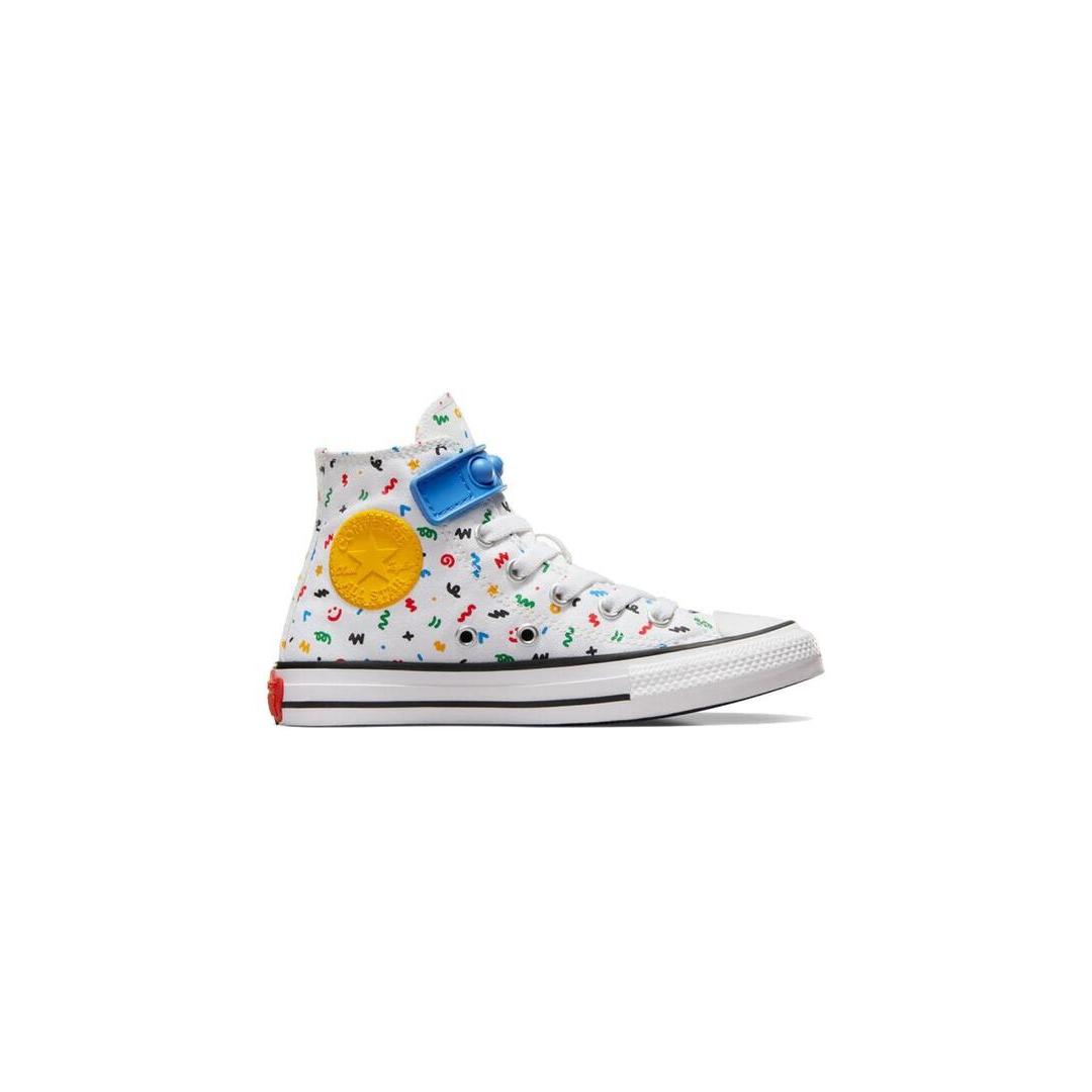 Zapatilla Niñ@ Converse Ctas Bubbles Blanca Mult