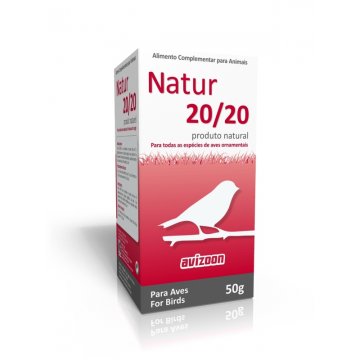 AVIZOON Natur20/20 Suplemento Nutricional para Aves – 50g