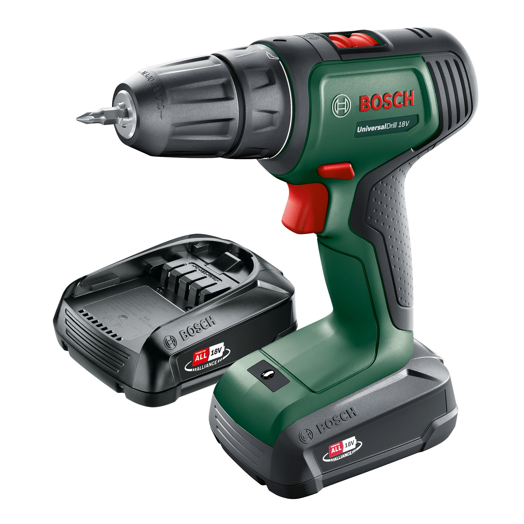 UniversalDrill 18 (2x 1,5 Ah)- in carryi