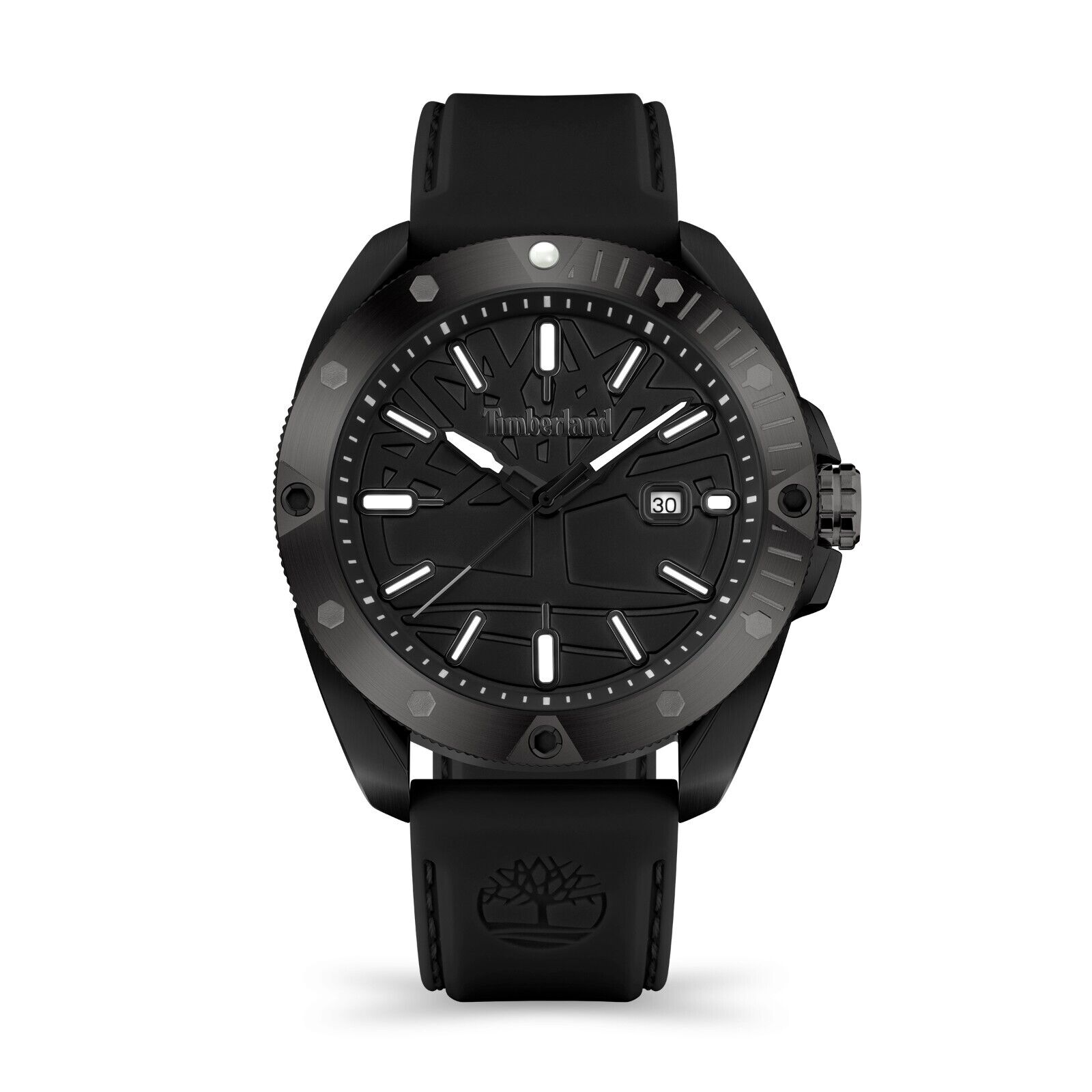 Timberland Reloj Hombre Analogico Cuarzo con Correa de Silicona TDWGN2102904