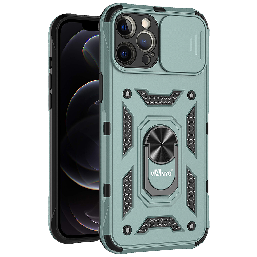 Funda Militar con Cierre Cámara Compatible con Iphone 14 Pro Max - Protección Completa - Envío Exprés Garantizado