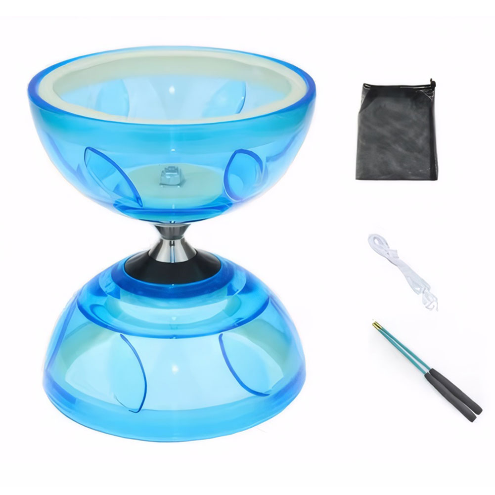 TK 1set Professional Diabolo Yoyo Ball De Goma TPU Para Ejercicio De Agilidad Adecuado Para Mayores Actividad Física Al Aire Libre E Indoor
