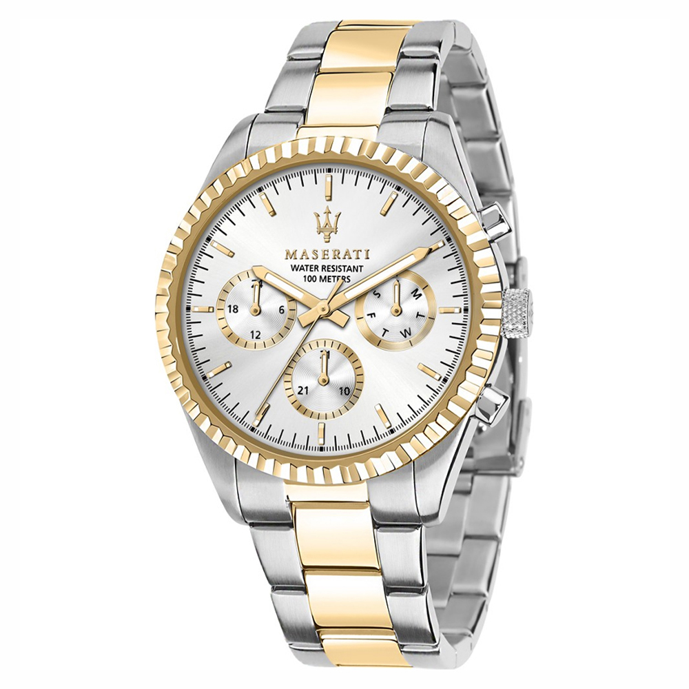 Maserati Reloj hombre R8853100021, con calendario, Incluye Caja Original, Diámetro: 43MM