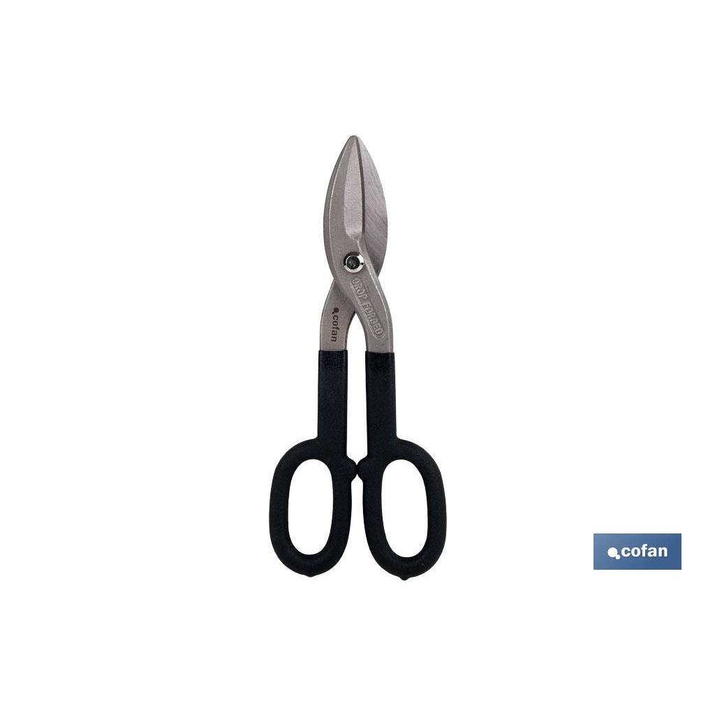COFAN - Tijeras para corte de chapa | Longitud: 250 mm | Acero especial