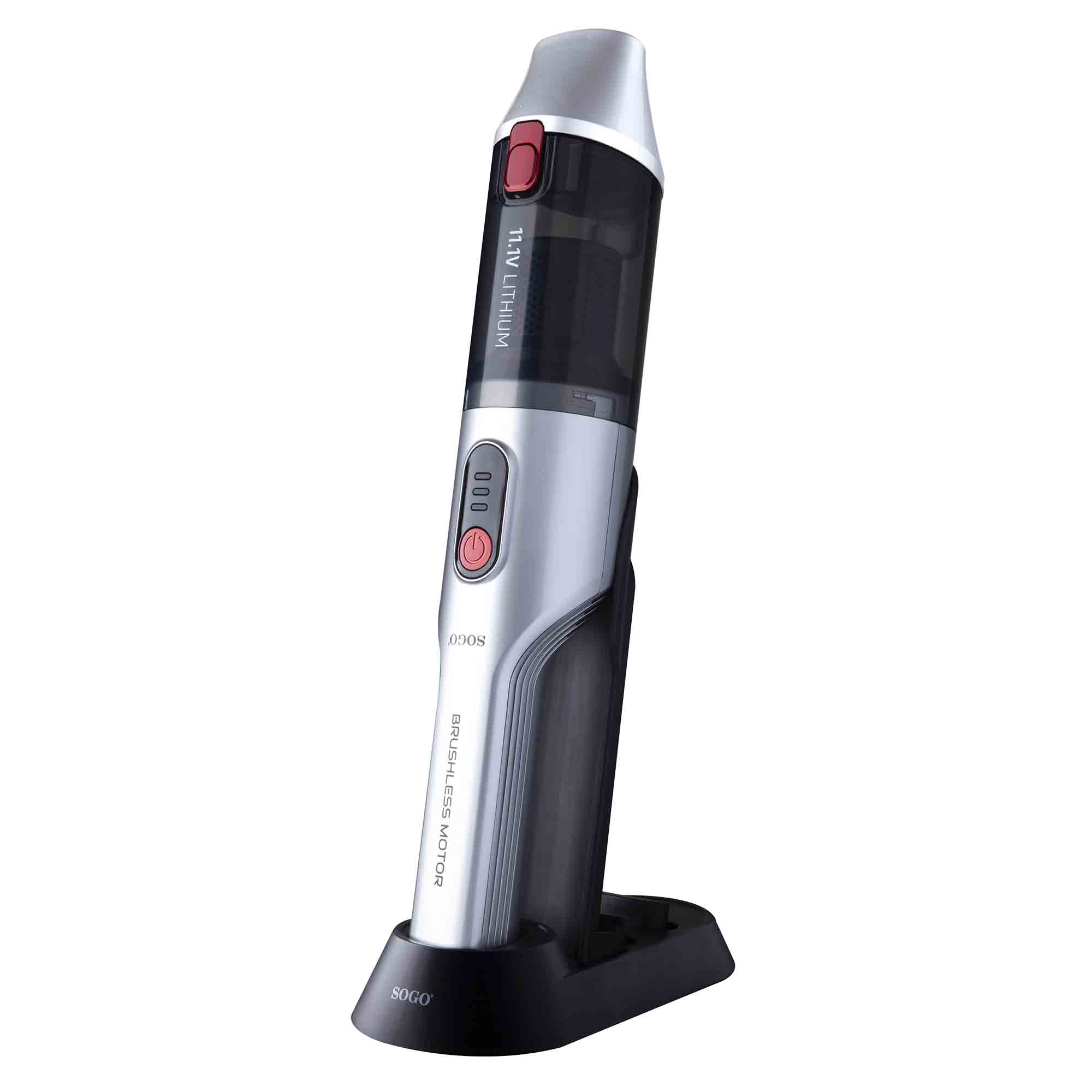 Aspiradora De Mano Sogo Sin Cable Wet And Dry 90W-13Kpa -14,8V 2600Mah