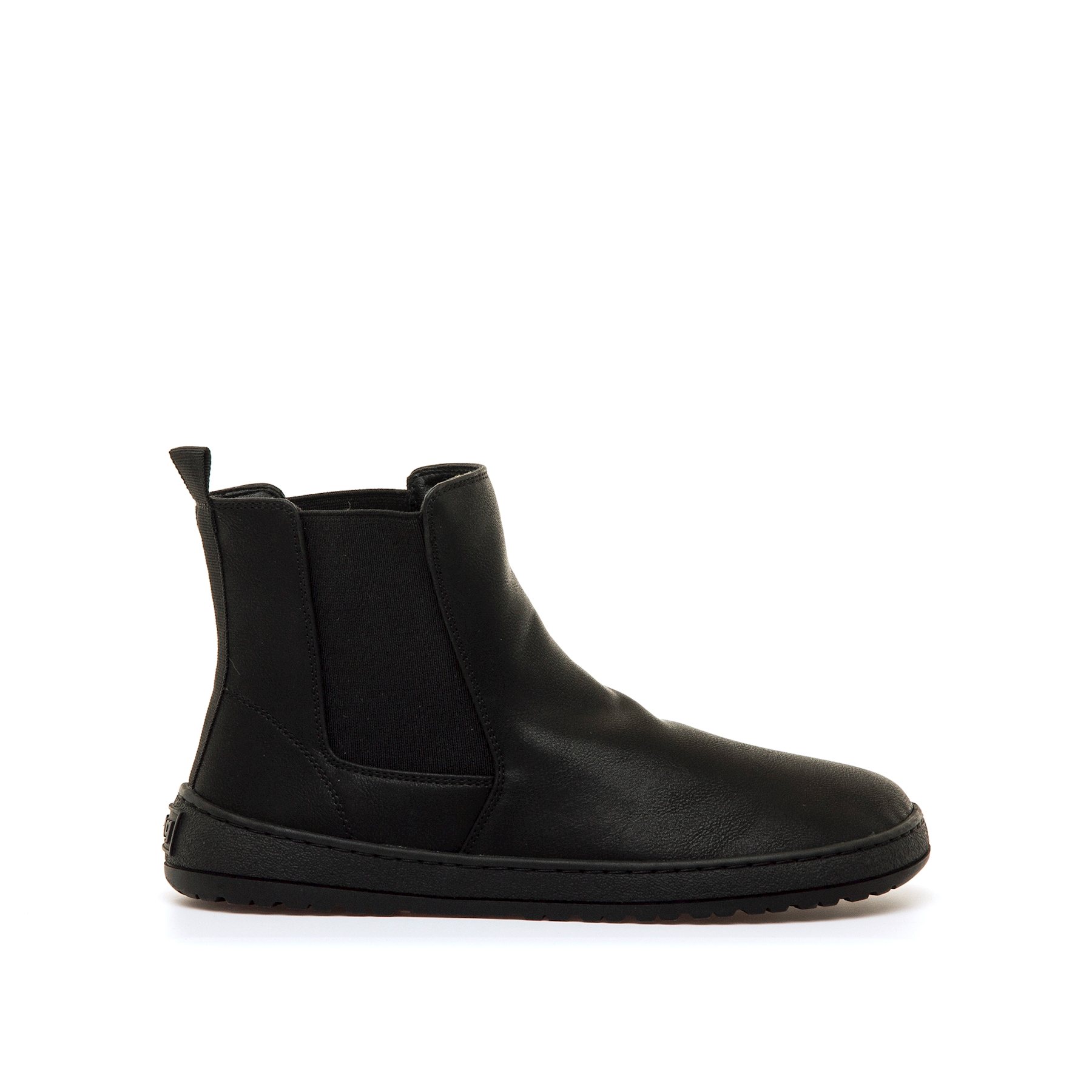 Mustang-MTNG botines planos barefoot mujer free alask negro con cierre cremallera y tipo de puntera redonda