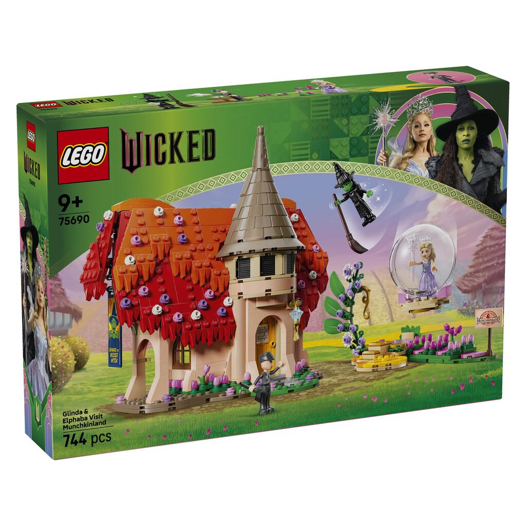 Lego Wicked Glinda y Elphaba Visitan Munchkinland Juguetes LEGO