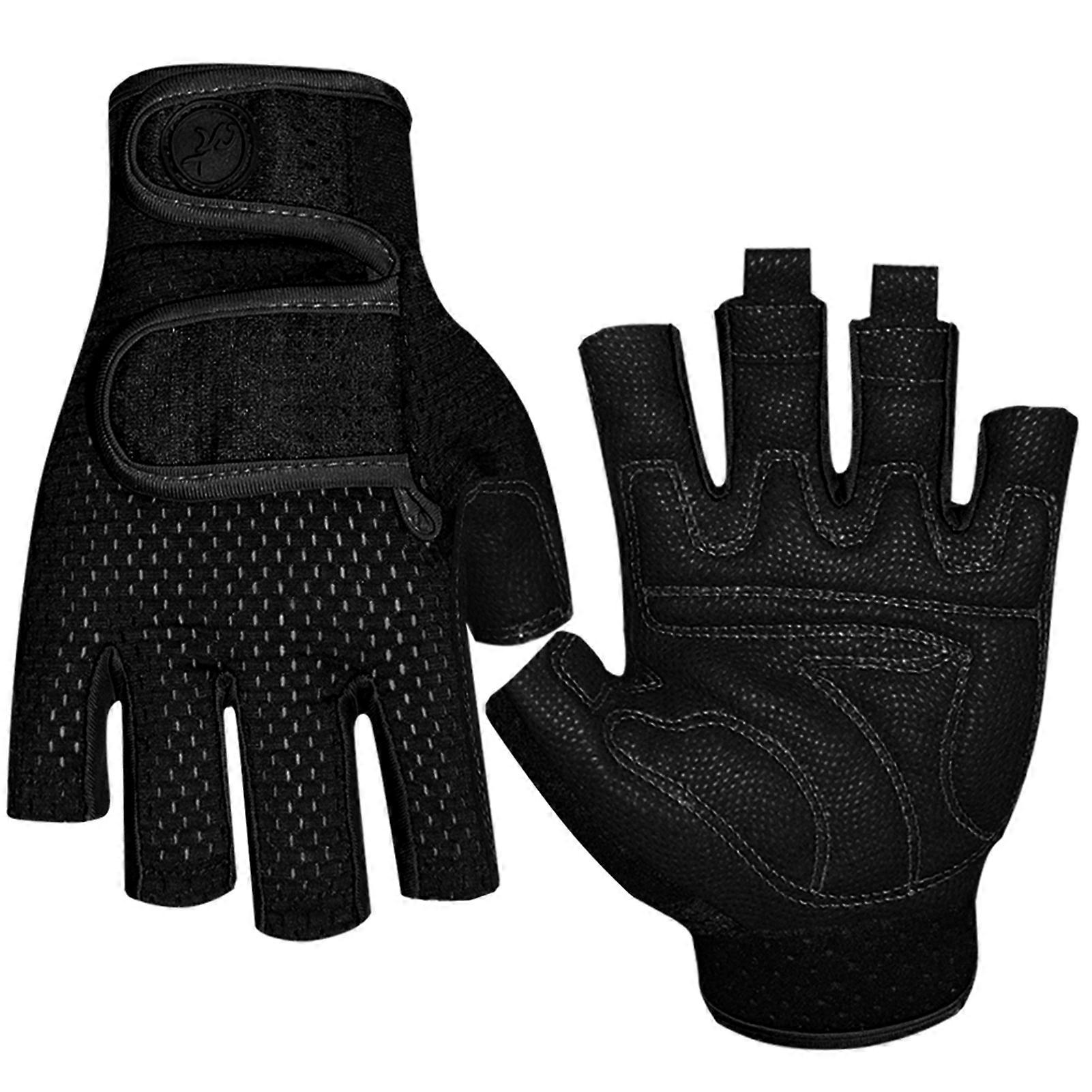 TK Guantes de Vela 3/4 Dedo short Cycling Montaña Bicicleta para hambres y Mujeres Kayak de pesca Remar Sail entrenamiento