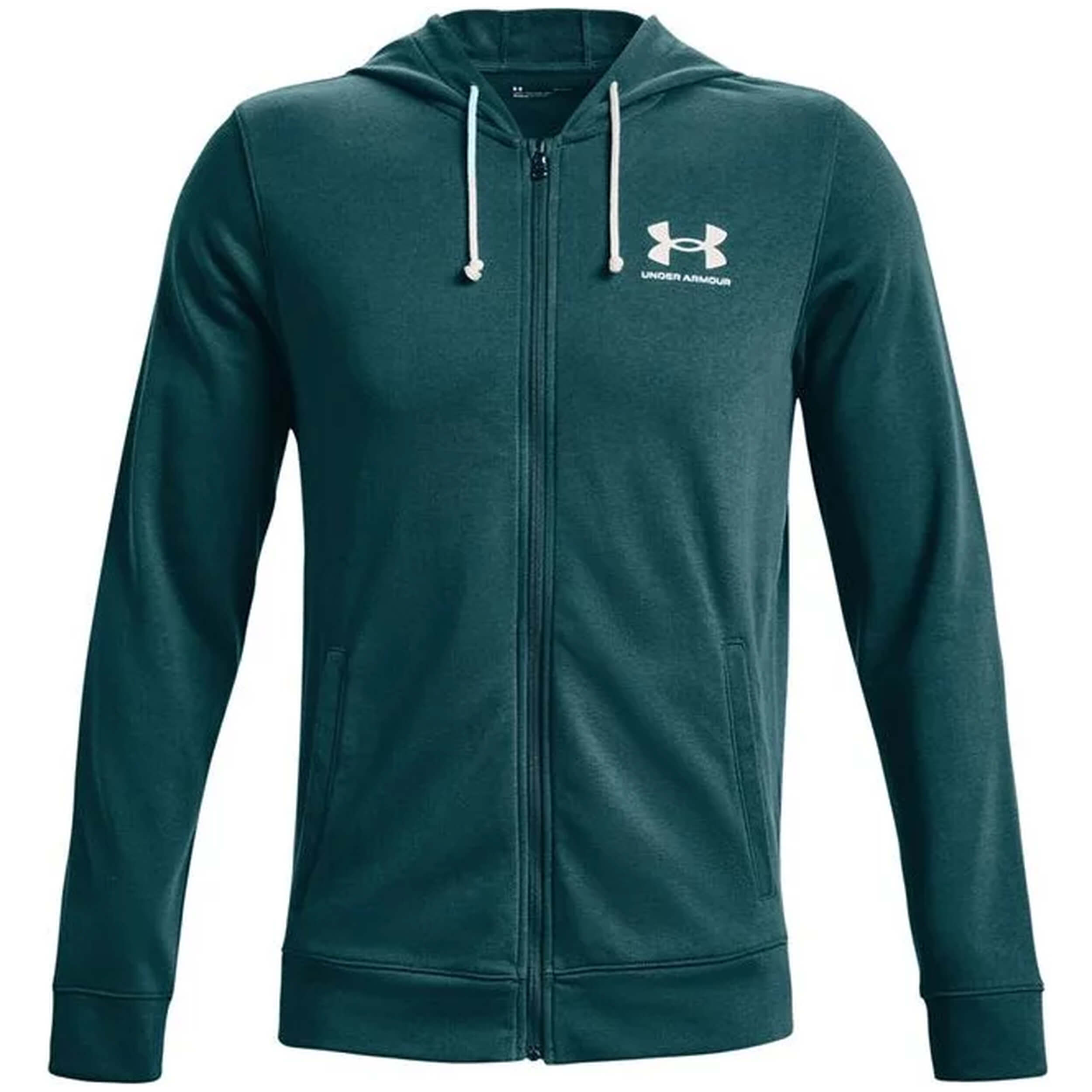 Chaqueta Turquesa Under Armour Rival Terry Hombre
