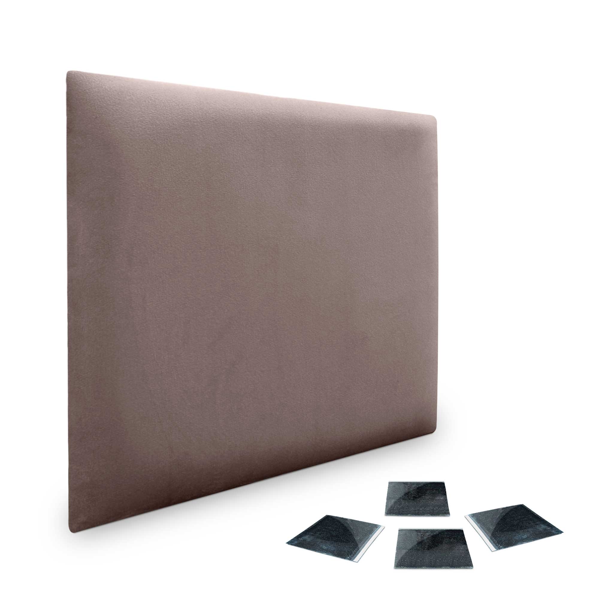 DHOME Paneles Tapizados de Terciopelo Autoadhesivos para Pared Acústicos Absorbentes Cabeceros Decoración