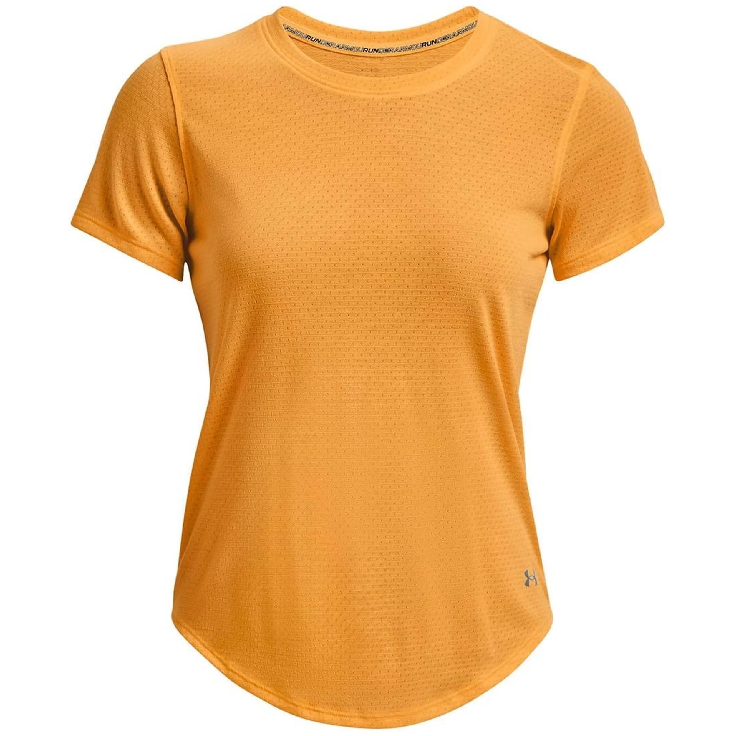 Tops marca Under Armour modelo 1361371-814 para mujer en color naranja