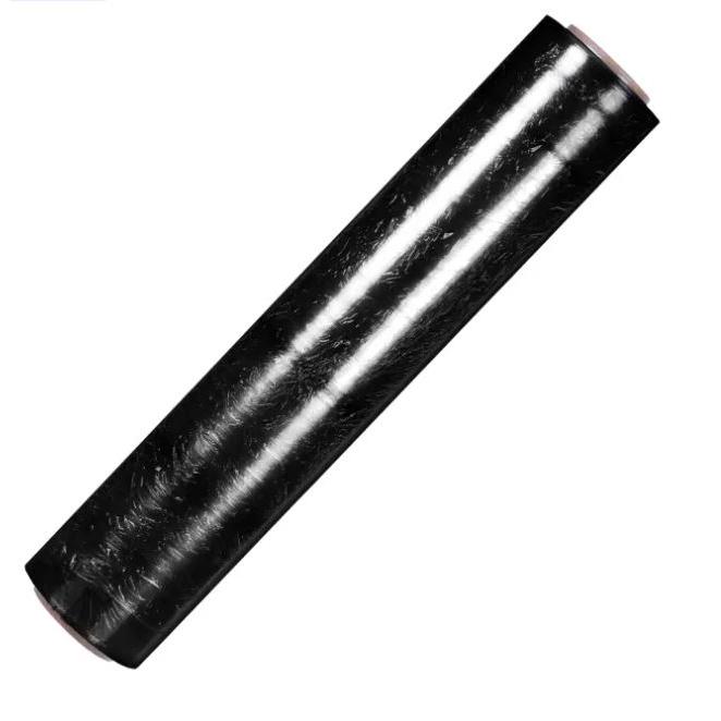 Film Paletizar Manual Negro Elástico de Alta Calidad - Bobinas Estirables 1.4 Kg Aprox - Ancho 50 cm - 23 Micras - Mudanzas, Envolver, Embalar, Precintar, Proteger - Packs 1, 3 y 6 Rollos