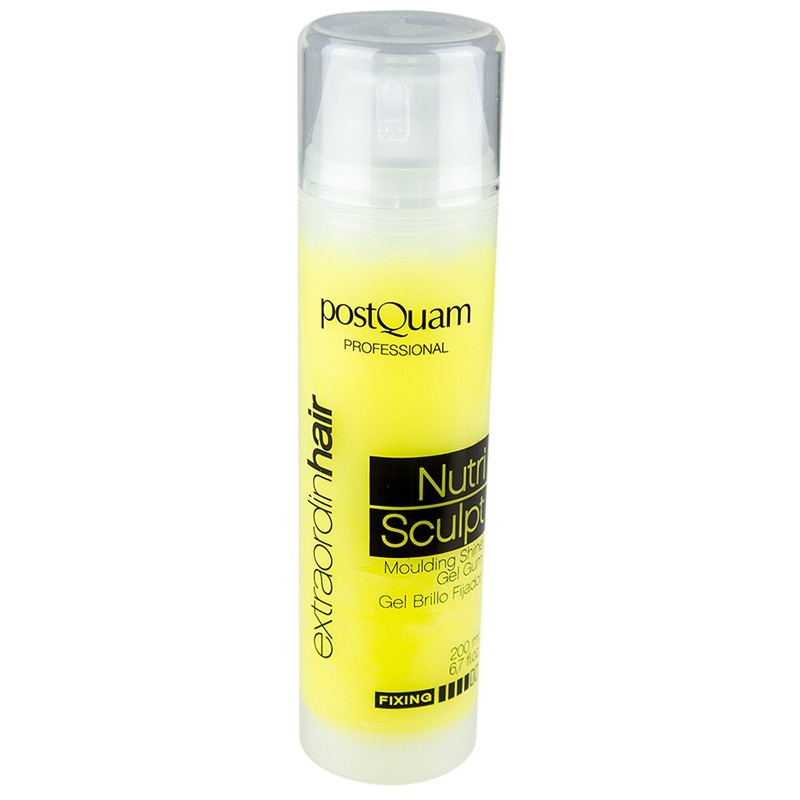 Postquam – Nutri‑Sculpt Gel Fijador 200 ml + Fijación Natural y Elástica + Proteínas de Trigo + Hidratación sin Residuos + Uso profesional y doméstico + Resultados visibles desde el primer uso + Definición flexible para todo tipo de cabello