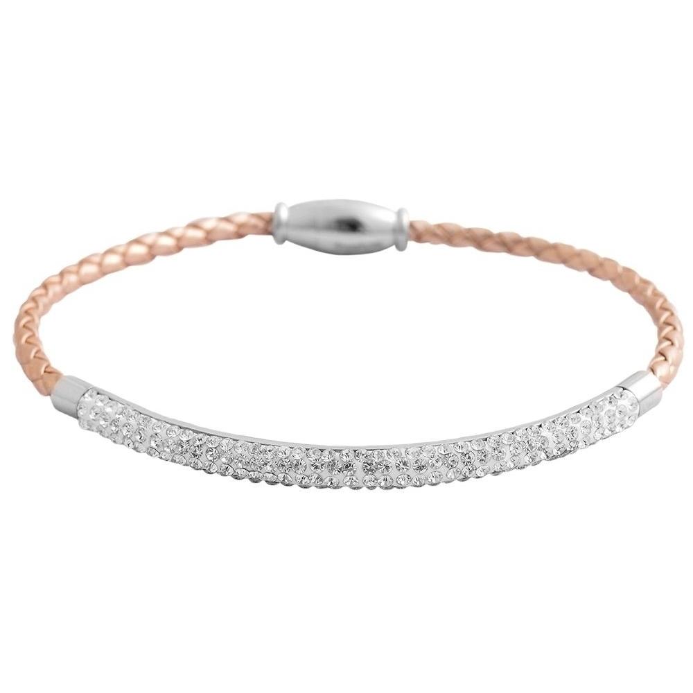 Akzent® Pulsera em Couro com Acabamento Similili