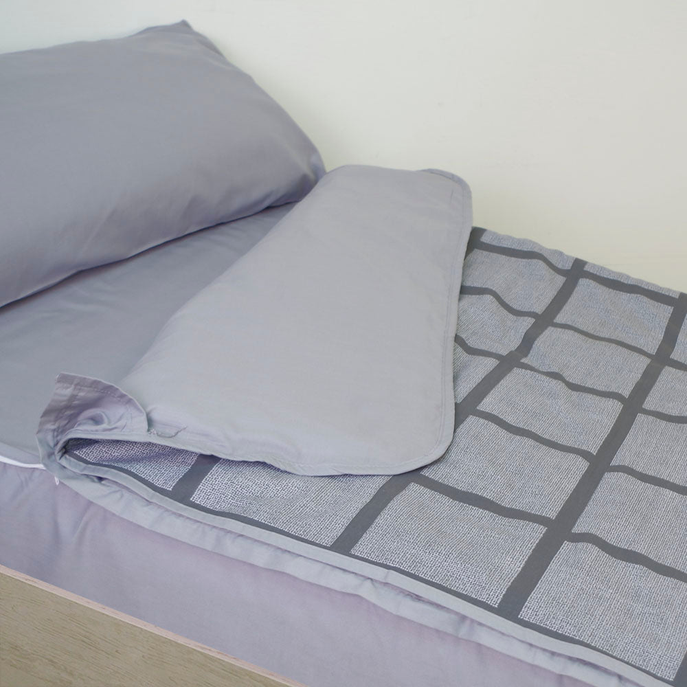 10XDIEZ Funda saco ajustable nórdico lisboa - Funda ajustable para saco nórdico suave y duradera