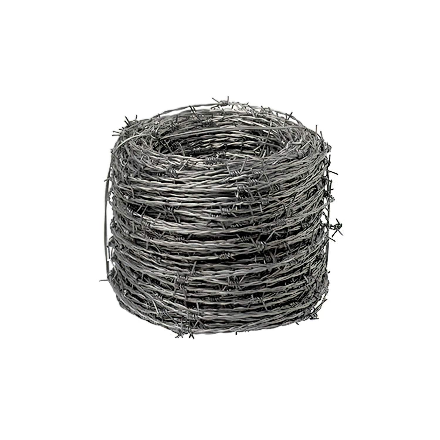 SANCO STORE - WOLFPACK LINEA PROFESIONAL Alambre Espino Galvanizado 100 Metros 4/15