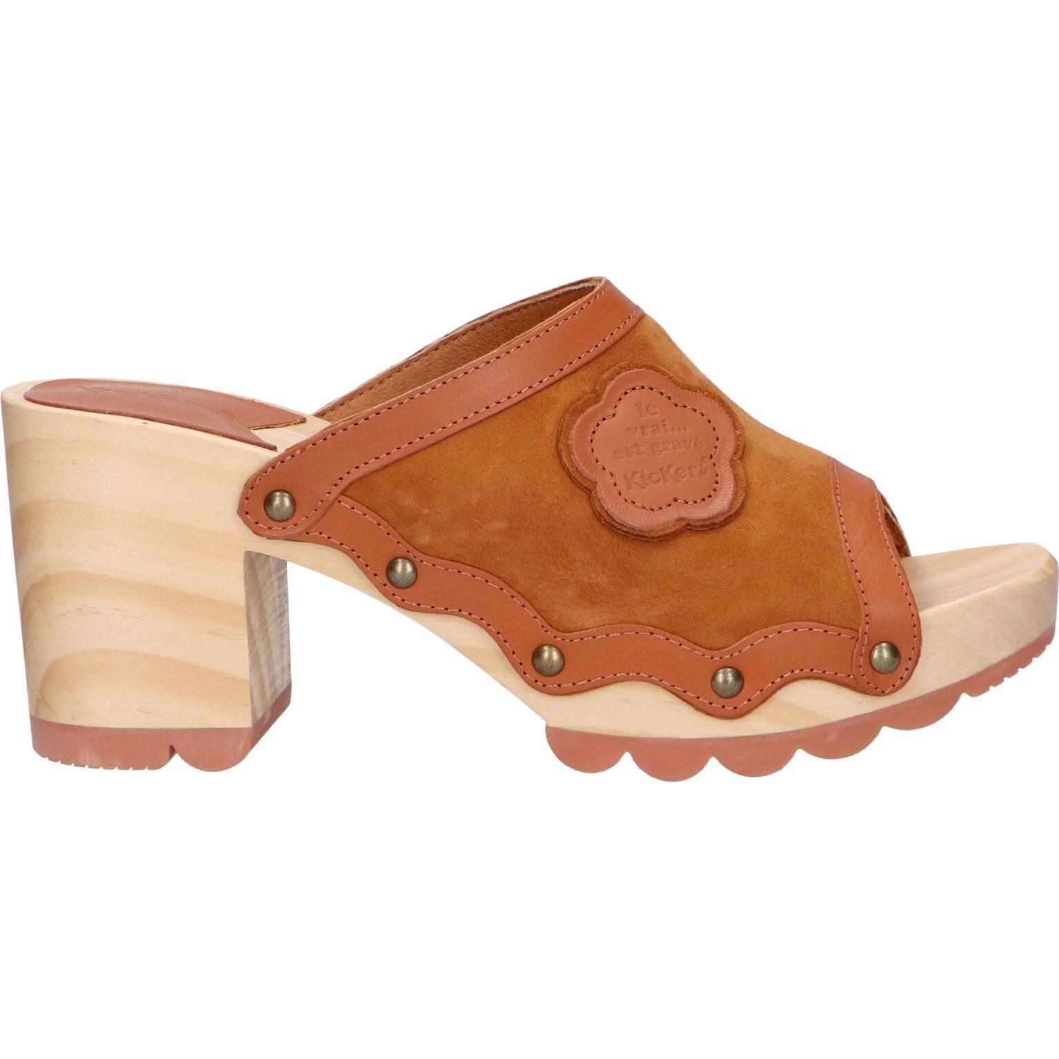 Kickers women's sandals 895170 -50 kick woodstok 114 camel