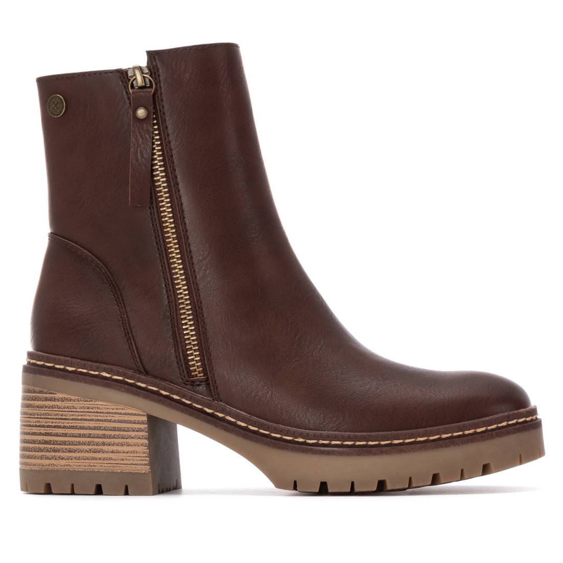 Xti - Botín Mujer - Calzado Cómodo y Versátil - Moda casual - Modelo  14445002 - Resistente