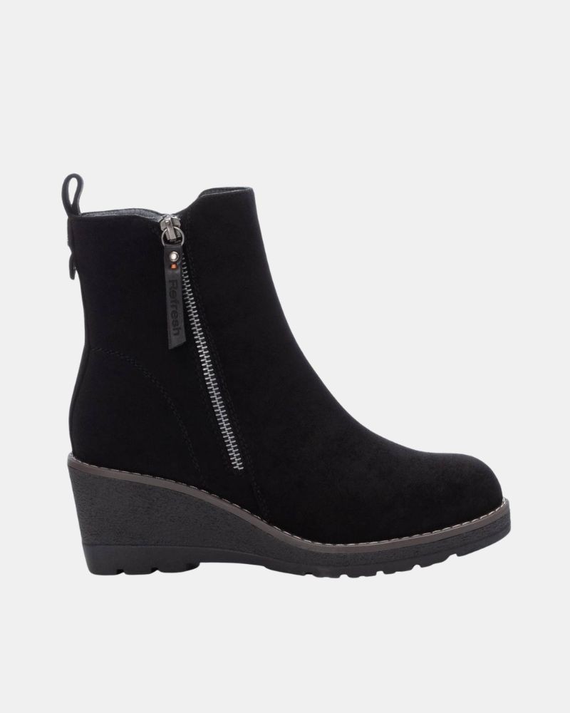 REFRESH 171009 Botines Bajos Mujer Negro