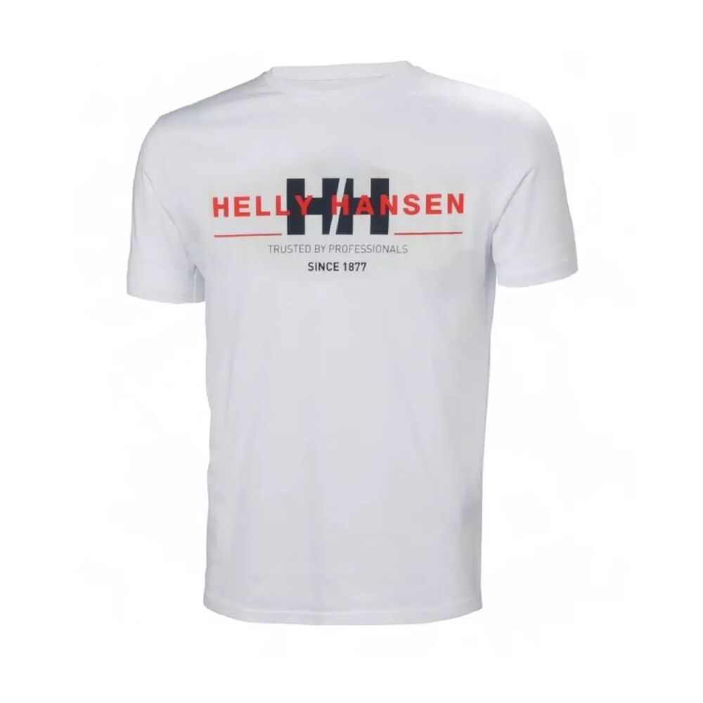 Camsieta Blanca Helly Hansen Core Graphic