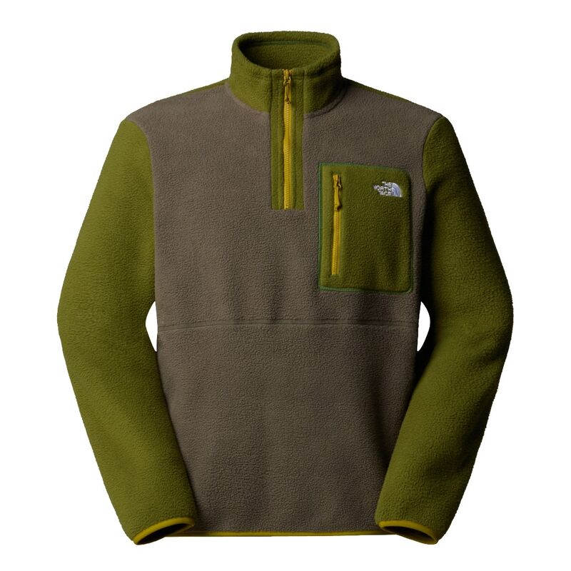 Sudadera Polar The North Face Yumiori  New Taupe Green-Woodland Cálido y Versátil