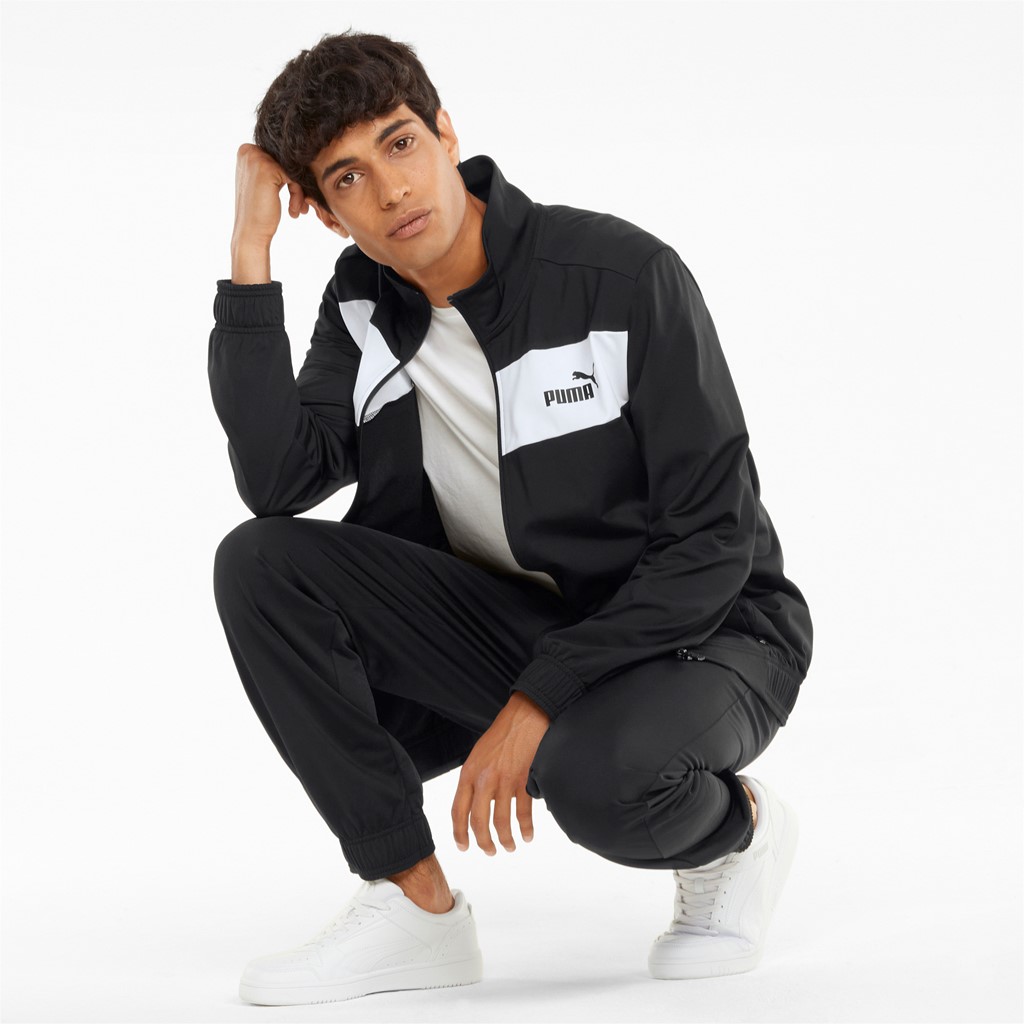 Conjunto Deportivo Hombre Puma Poly Suit Cl Black Referencia 84584401