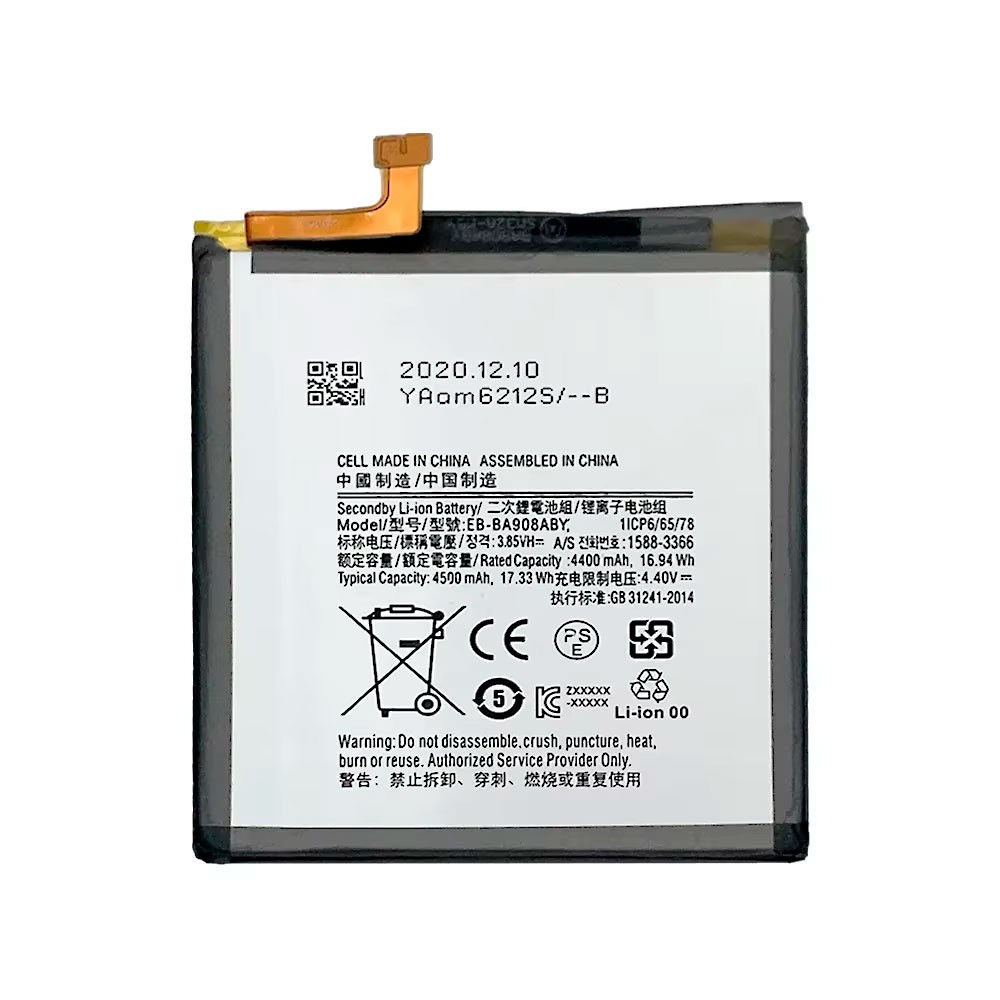 TODOBARATO 24HORAS Bateria EB-BA908ABY Para Samsung Galaxy A90 5G A908 4500 mAh