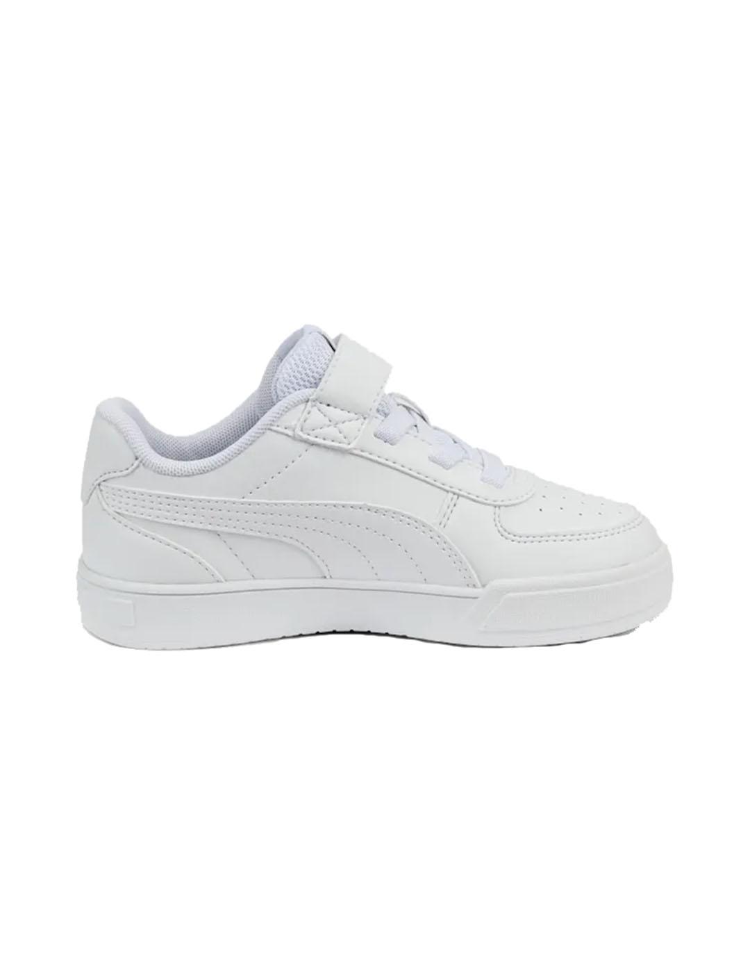 Puma Caven AC - Zapatilla Niño Blanco - Horma Clásica
