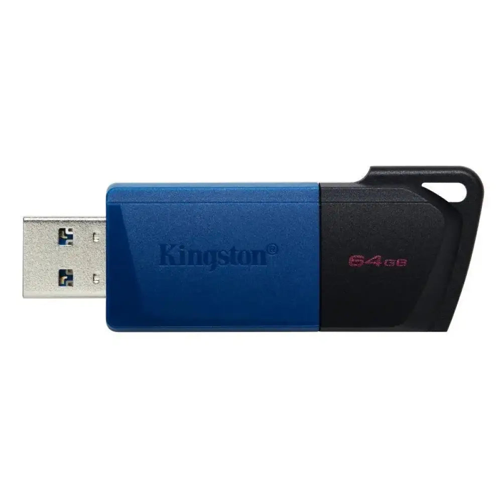 Kingston - Pendrive DataTraveler DTXM 64GB USB 3.2 Gen 1 (3.1 Gen 1) con interfaz USB tipo A, diseño deslizable y llavero integrado, compatible con Windows 11/10, macOS, Linux y Chrome OS