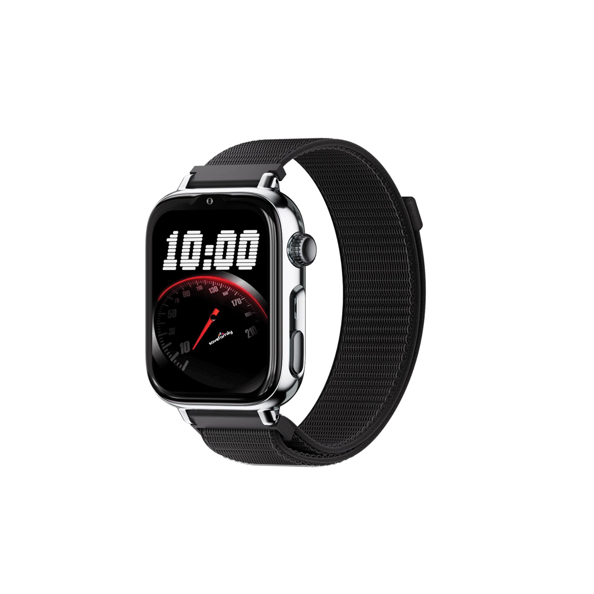 SaveFamily - Smartwatch SaveWatch Plus 2 para niños con geolocalización GPS/Wi-Fi/LBS, botón SOS,  y videollamadas seguras