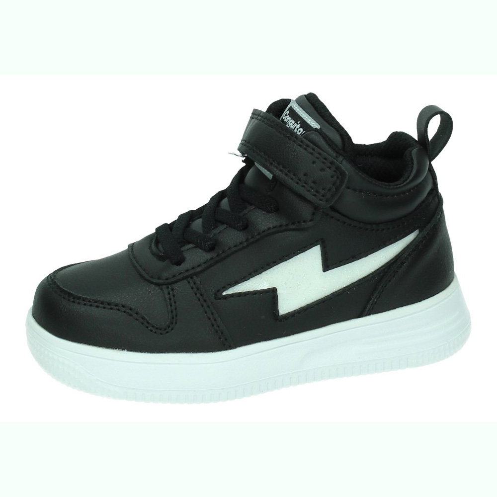 Deportivos marca CONGUITOS para niña en color negro. DEPORTIVAS CON LUCES