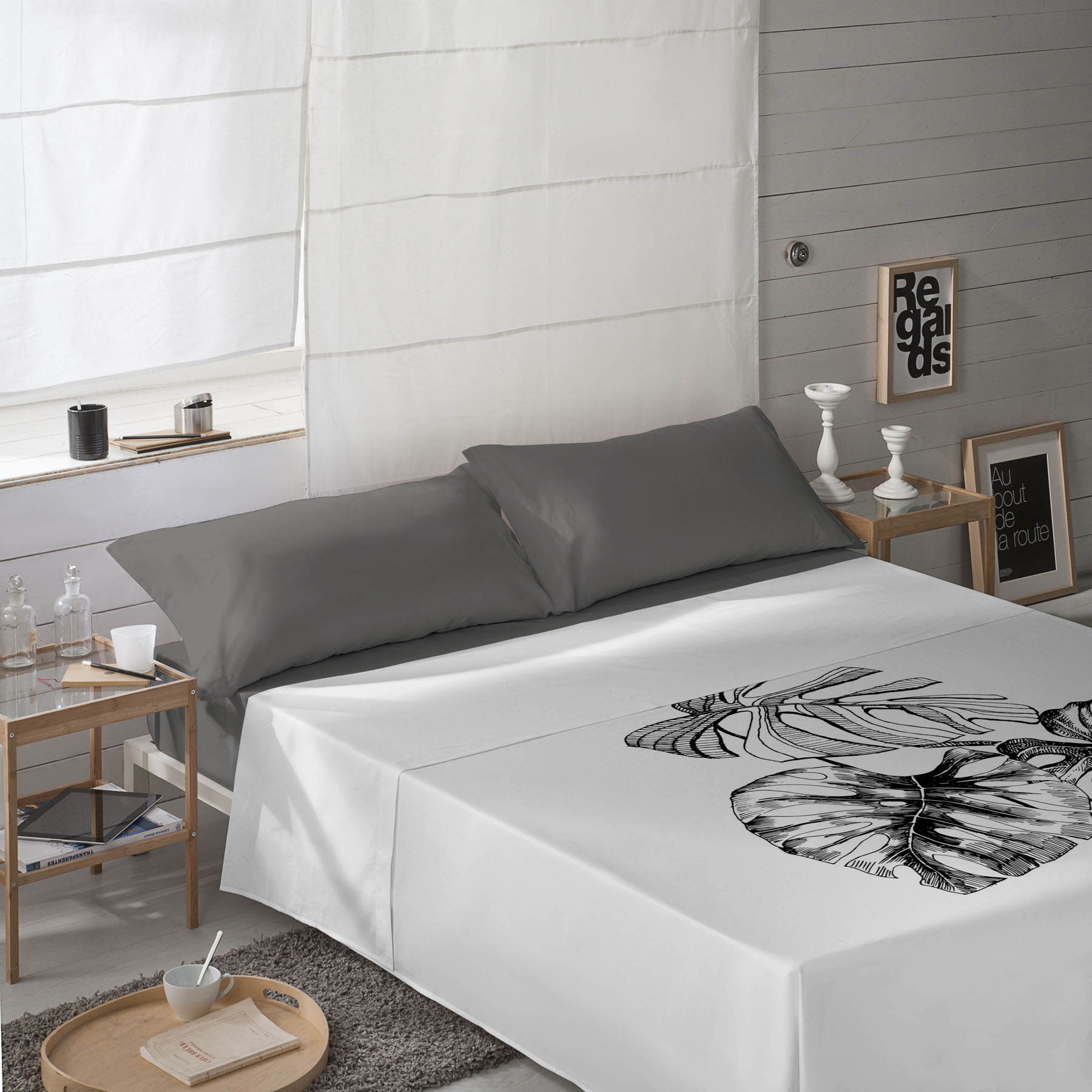 ICEHOME - Juego de Sábanas Estampadas 100% Algodón Extrasuave - Incluye 1 o 2 Fundas de Almohada - Cama 90/135/150/180 - Fabricado en España