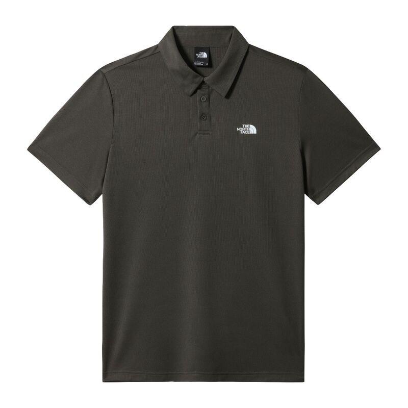 Polo Verde The North Face Tanken New Taupe Green de Corte Estándar Cómodo y Sencillo