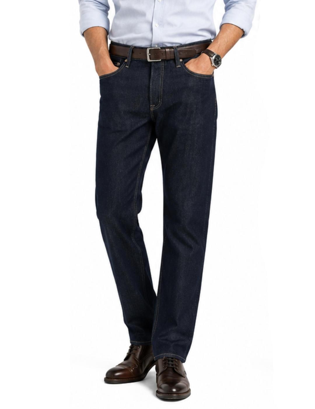 Pantalón vaquero Jack&Jones Eddie azul straigh para hombre