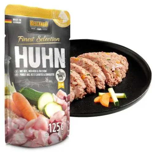 Belcando Comida Húmeda de Pollo, Arroz, Calabacín y Zanahoria para Perros - 300 gr