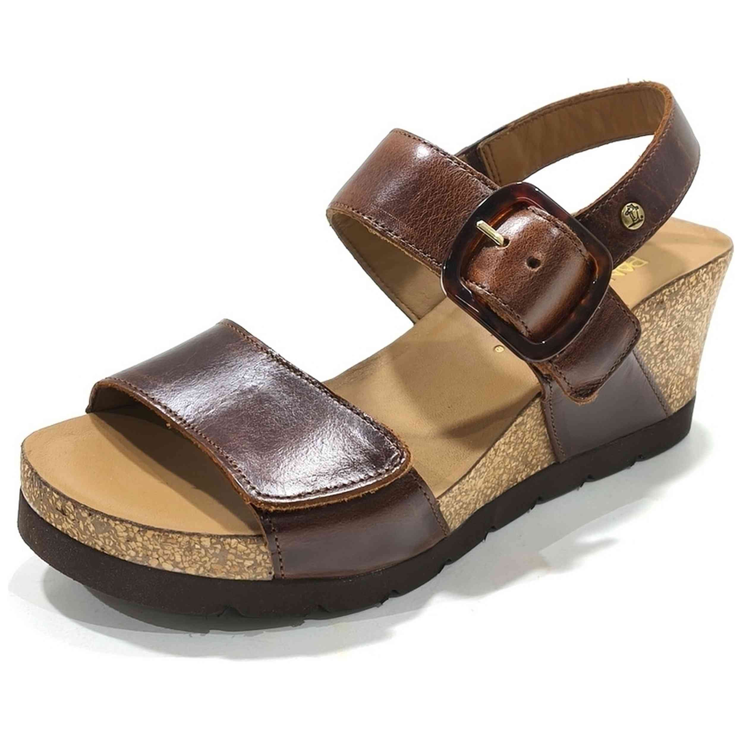 Sandalias Panama Jack modelo Valle Clay para Mujer en color Marron