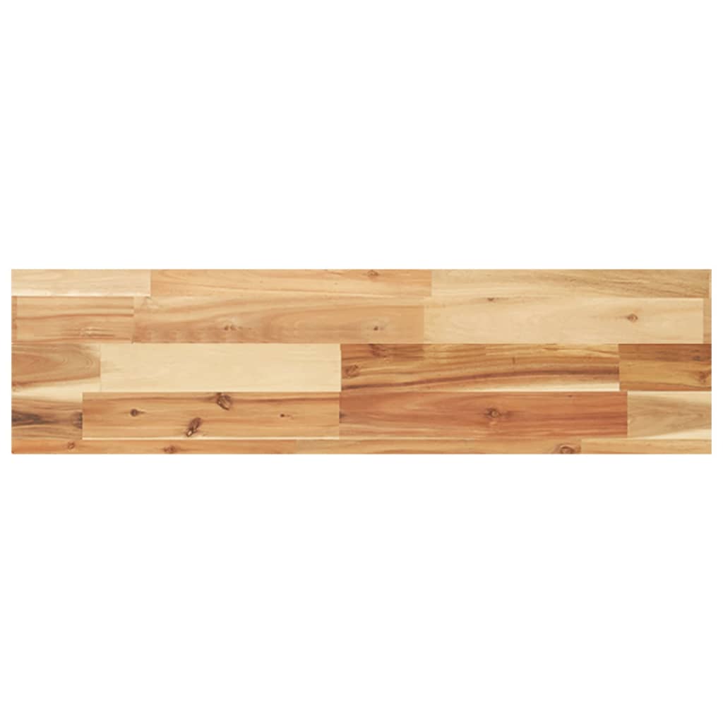 Vidaxl - Estante Flotante de Madera Maciza Acabado Aceite 100x20x4cm