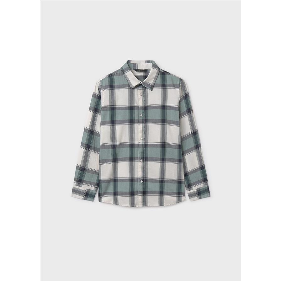 Mayoral - Camisa de cuadros para niño, estilo casual y cómoda, ideal para uso diario en colegio y ocio