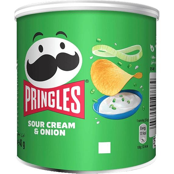 Pringles Sour Cream Onion 12 unidades de 40g